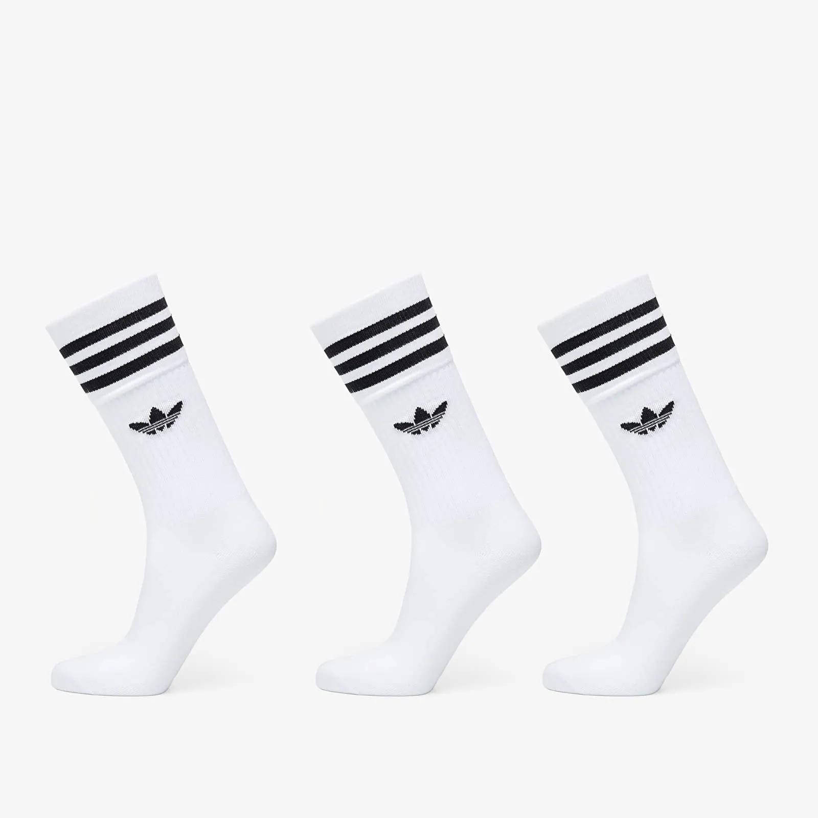 ADIDAS ORIGINALS SOLID CREW SOCK 3PACK