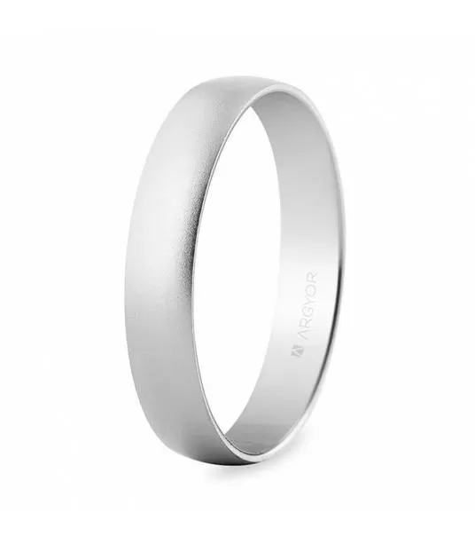 Alianza de oro blanco 5B403M