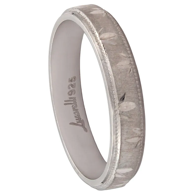 Alianza Plata 4mm.