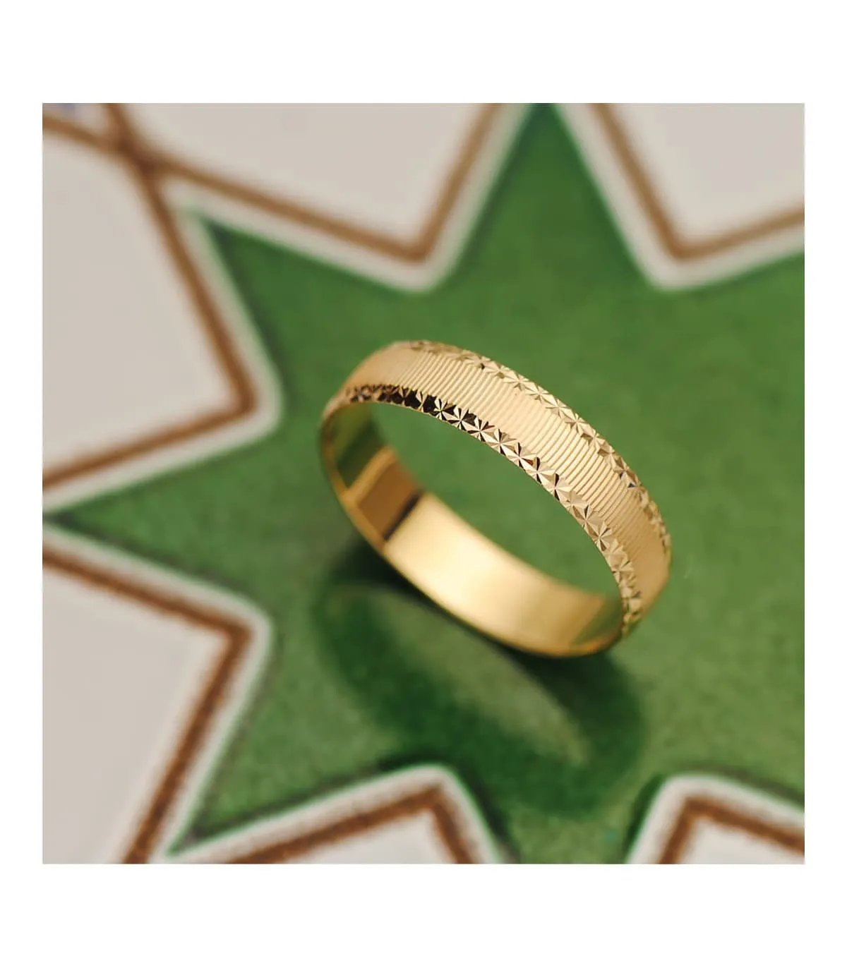 Alianza Toscana 4mm Oro Amarillo 18K