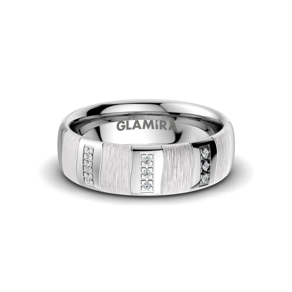 Anillo Boda Mujer Amazing Character 6mm