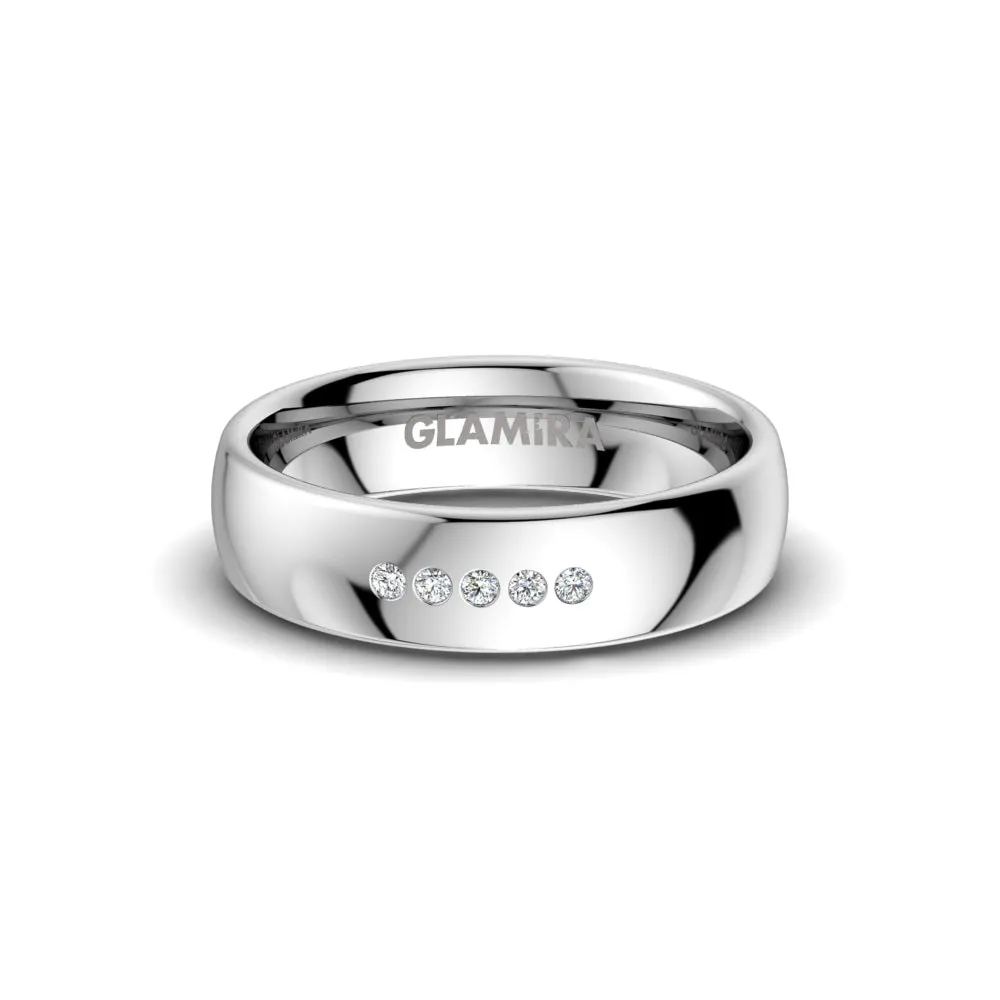 Anillo Boda Mujer Classic Emotion 5 mm