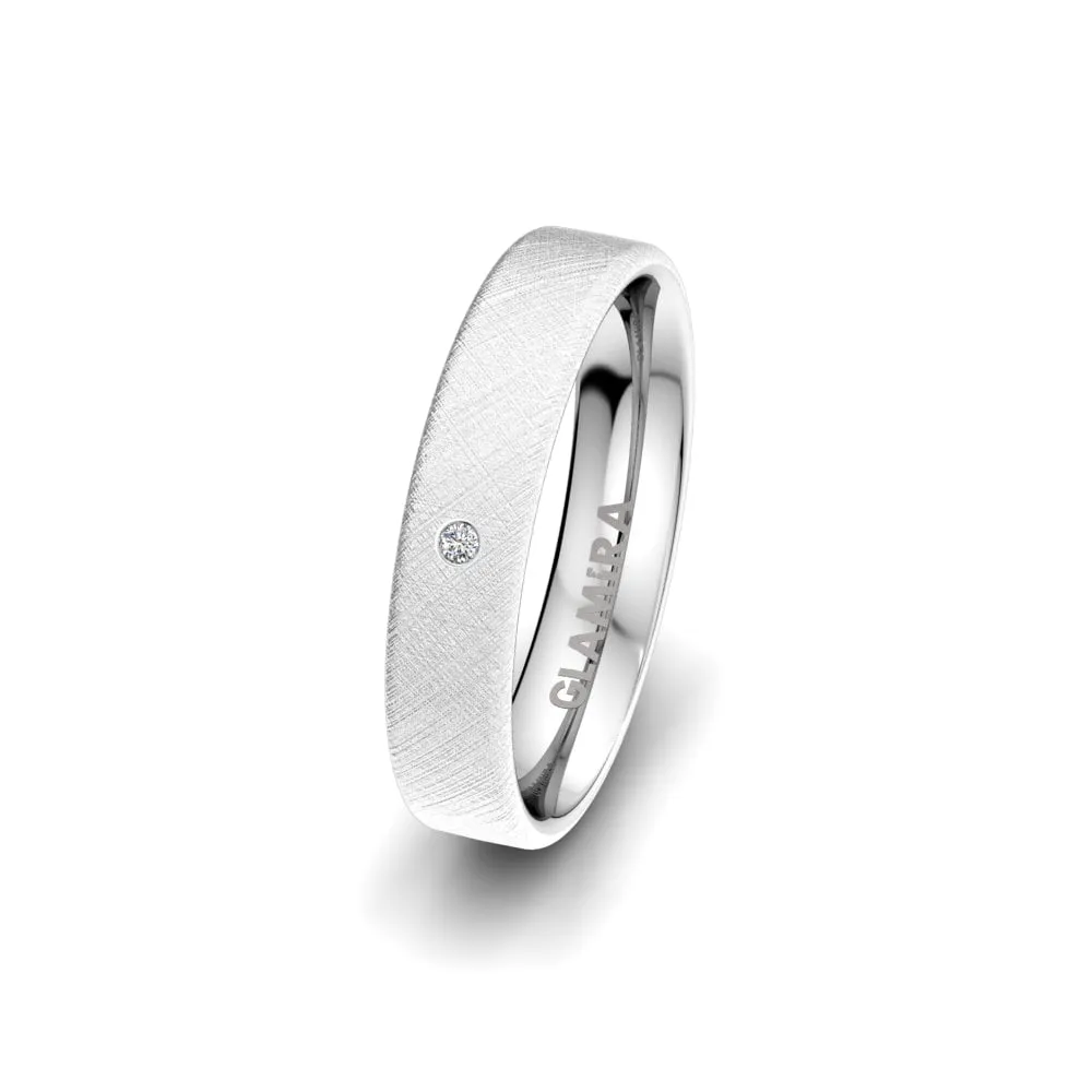 Anillo de boda Classic Step 4mm