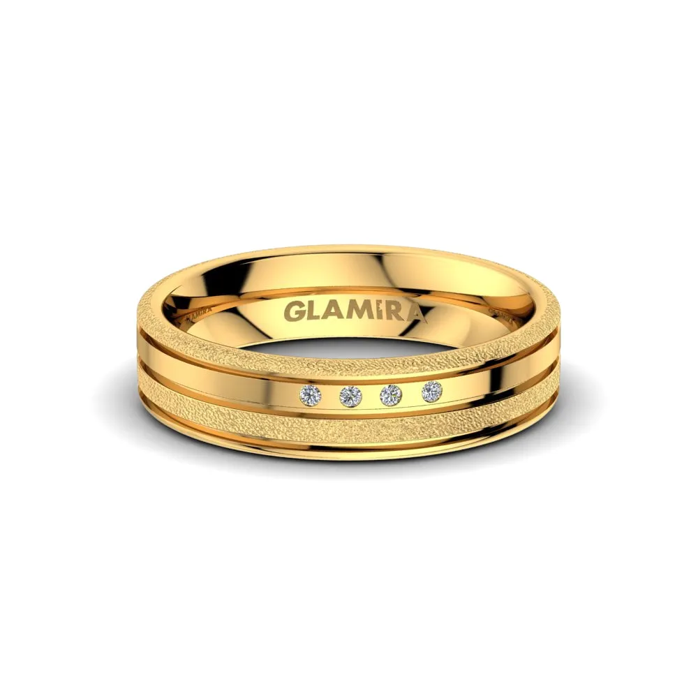 Anillo de boda Pure Saint 5mm