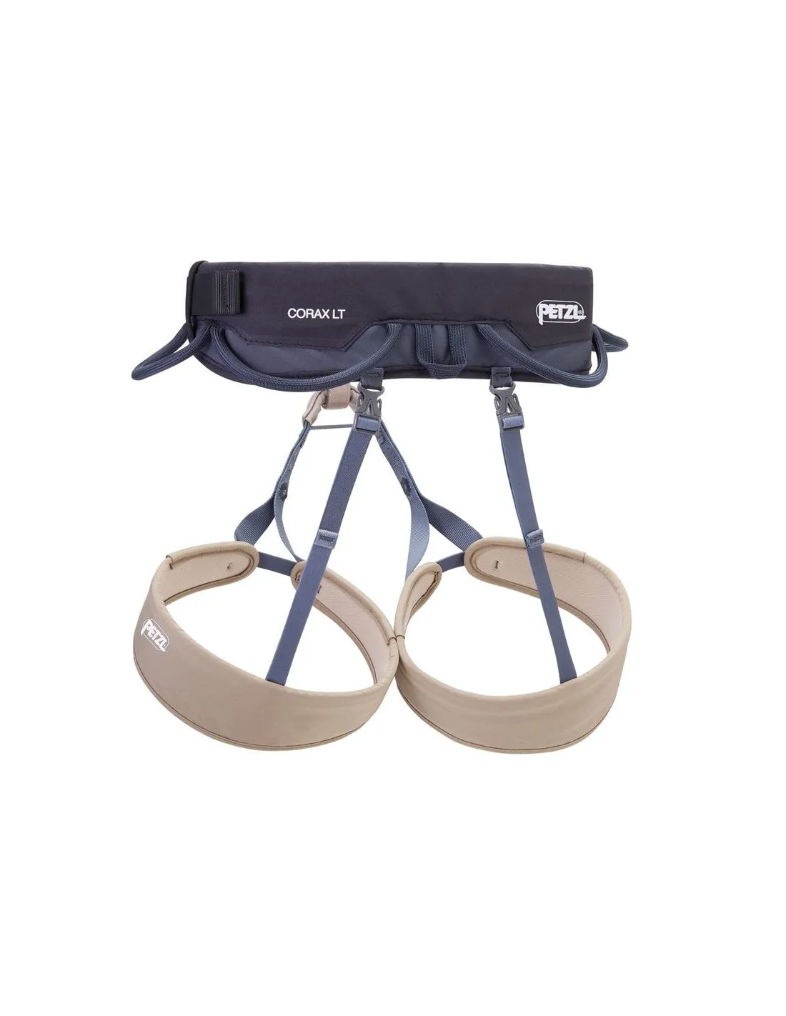 Arnés de escalada Petzl Corax Lt Dark Gris