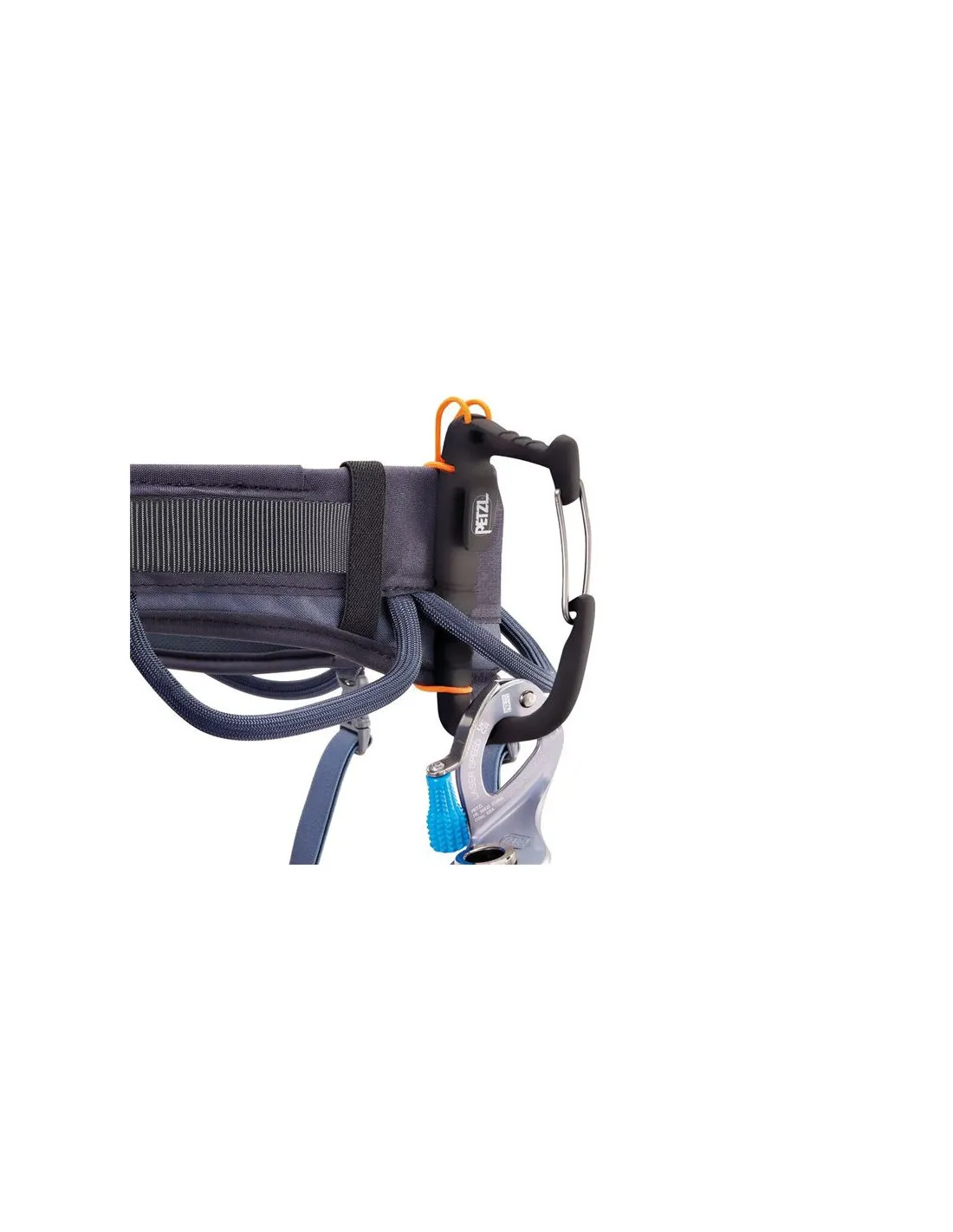 Arnés de escalada Petzl Corax Lt Dark Gris