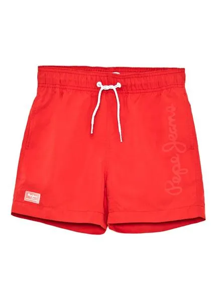 bañador pepe jeans guido rojo para niño