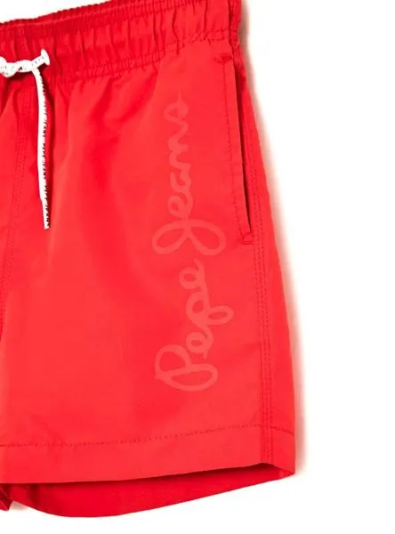 bañador pepe jeans guido rojo para niño