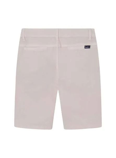 Bermuda Pepe Jeans Blueburn Beige para Niño
