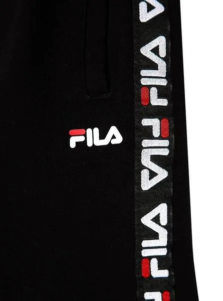 bermudas fila tappen negro para niño