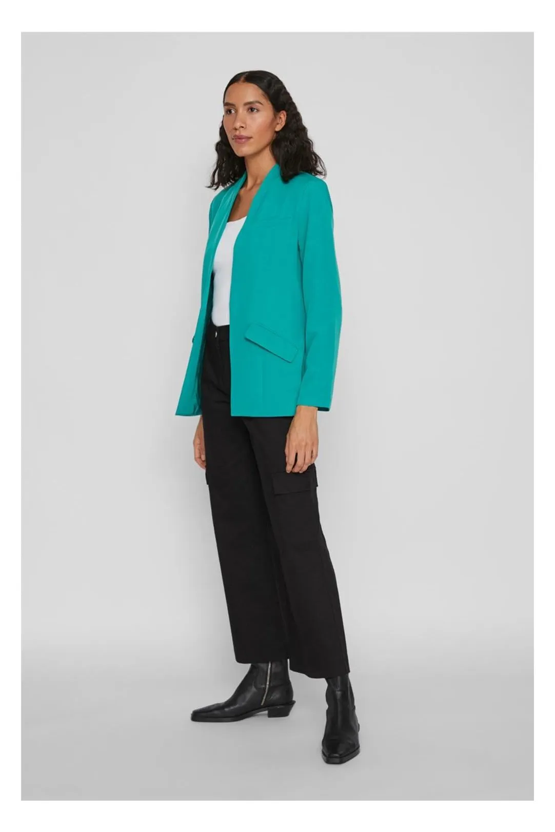 BLAZER BASICA VILYSA VERDE ALHAMBRA