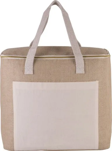 BOLSA ISOTéRMICA DE YUTE  MODELO GRANDE
