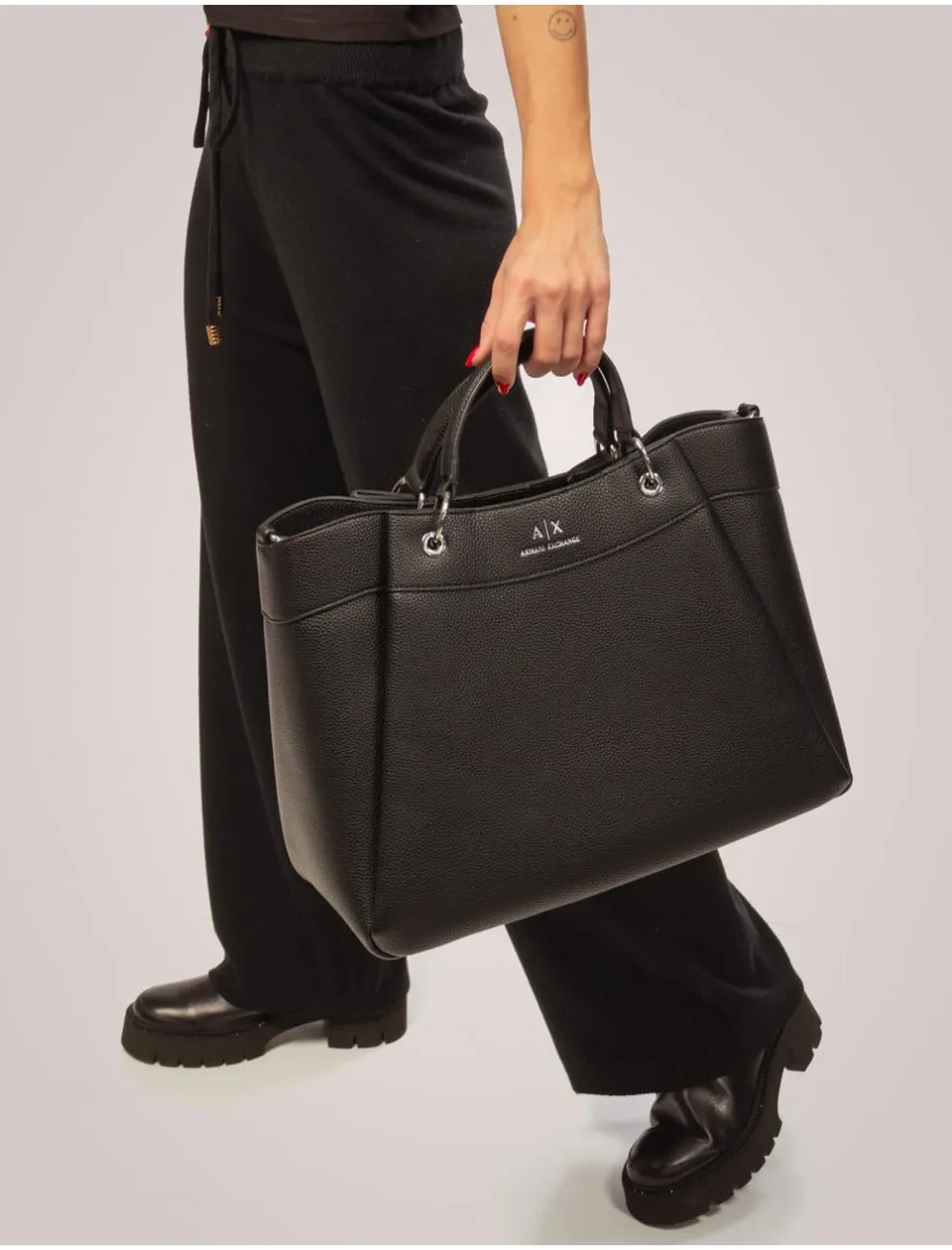 Bolso Mujer Armani Exchange Wave 942910 Negro