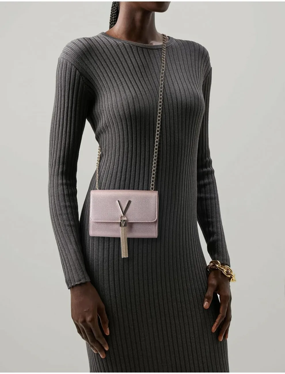 Bolso Valentino Bags Divina Vbs1r403g Rosa