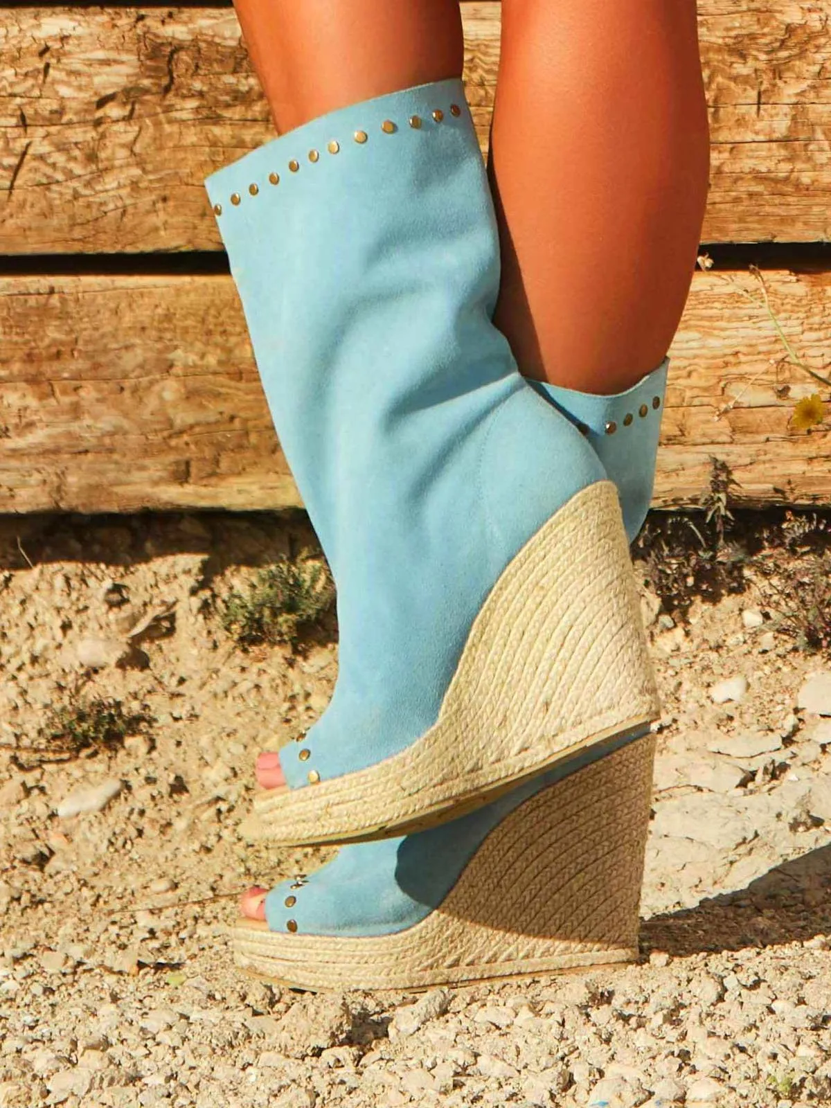 Bota David Azul Camaleonica by Capriche
