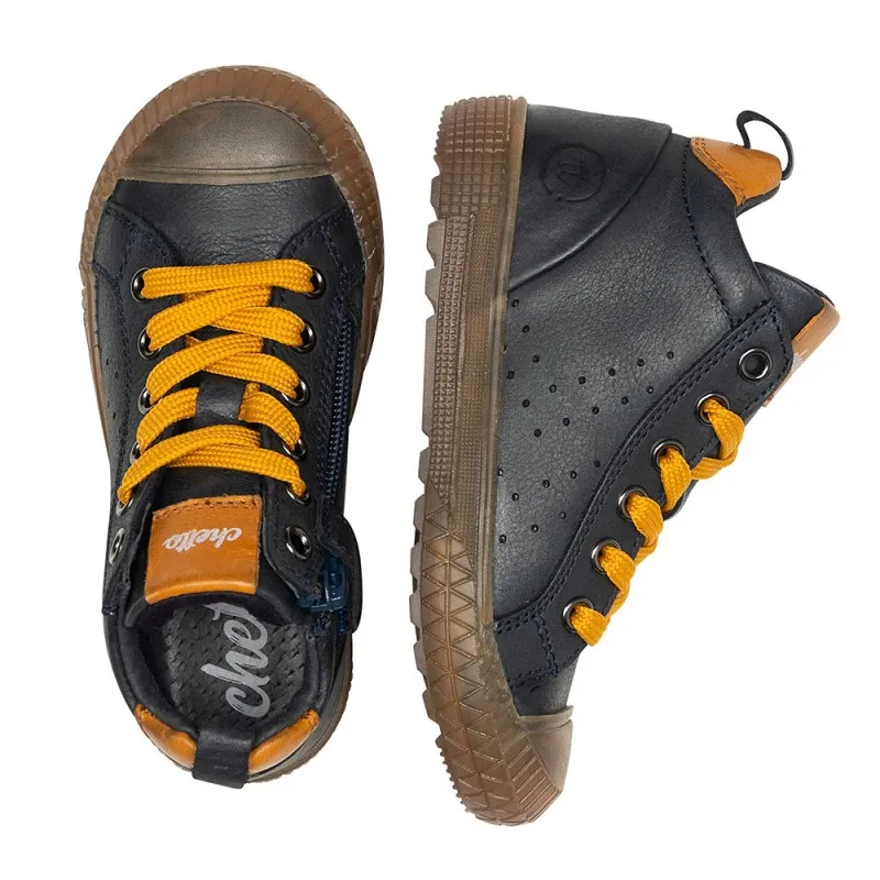 Botin en piel para niño