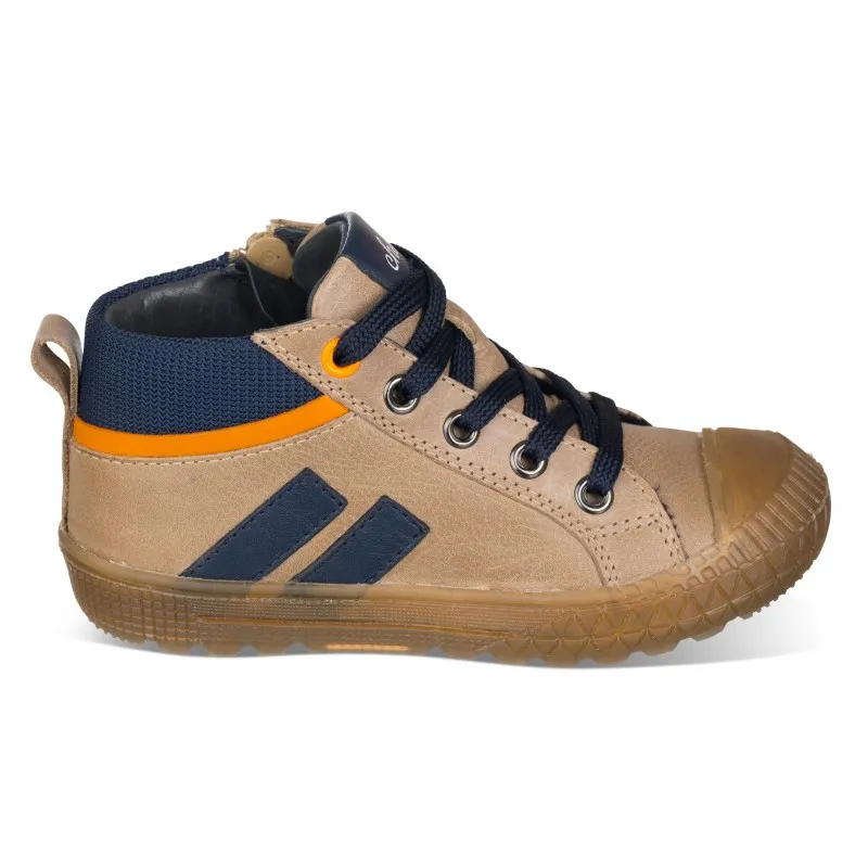 Botin para niño en piel