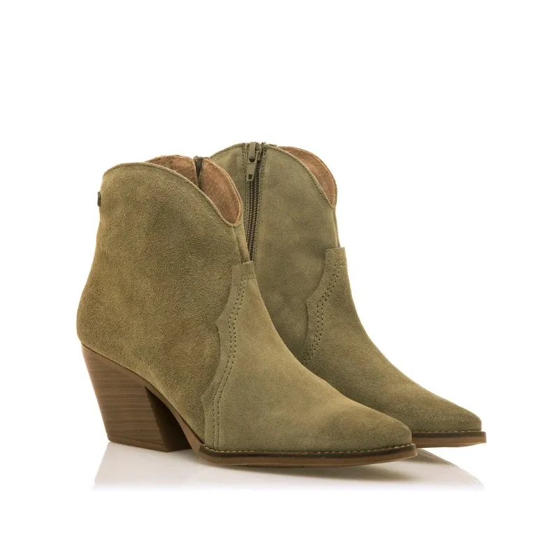 Botines Casual de Mujer MTNG MISSOURI Verde 57390