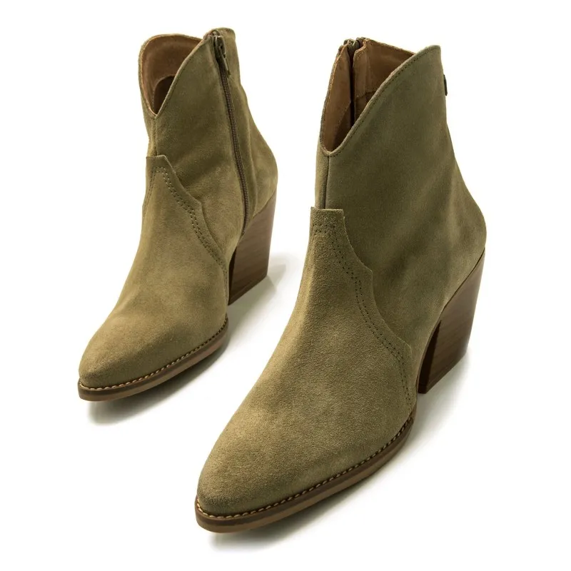 Botines Casual de Mujer MTNG MISSOURI Verde 57390