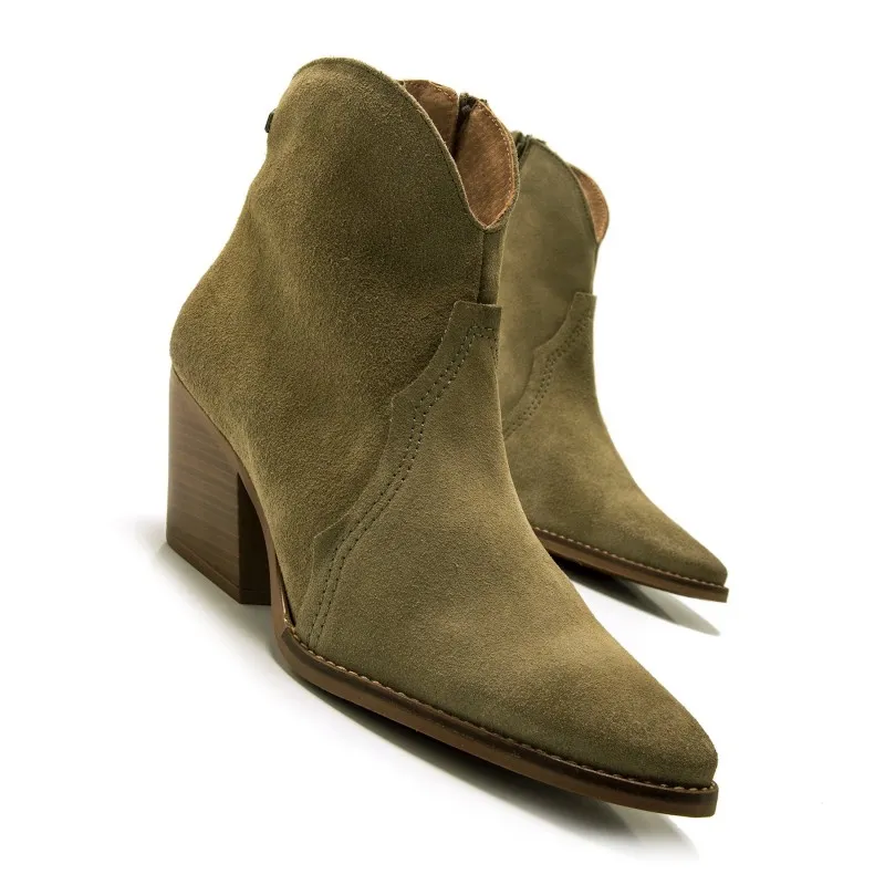 Botines Casual de Mujer MTNG MISSOURI Verde 57390