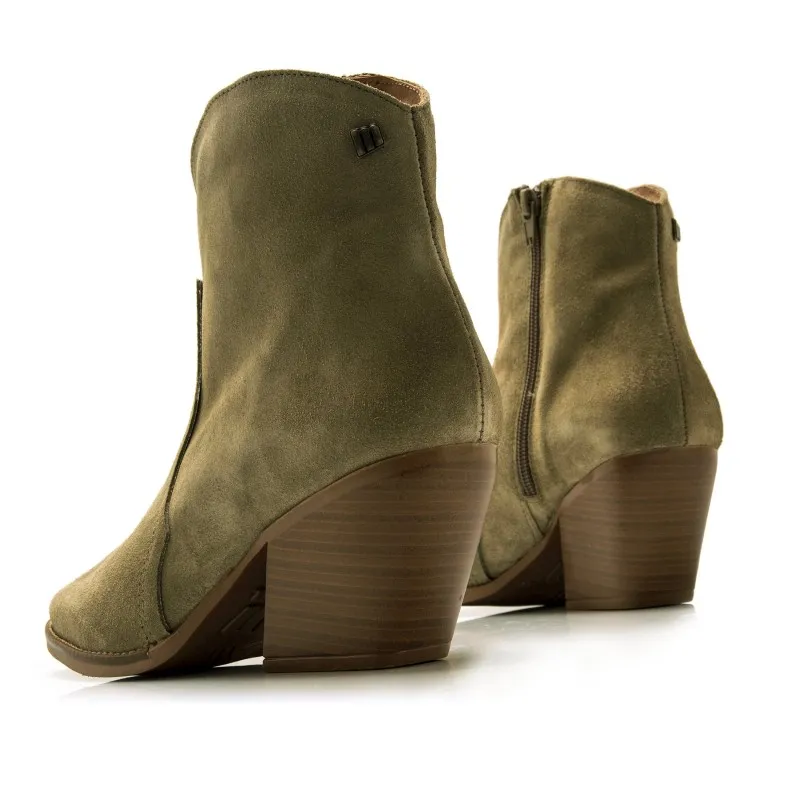 Botines Casual de Mujer MTNG MISSOURI Verde 57390