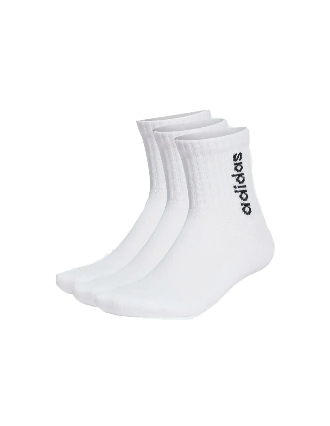 Calcetines adidas C Lin Vertic 3P Blanco