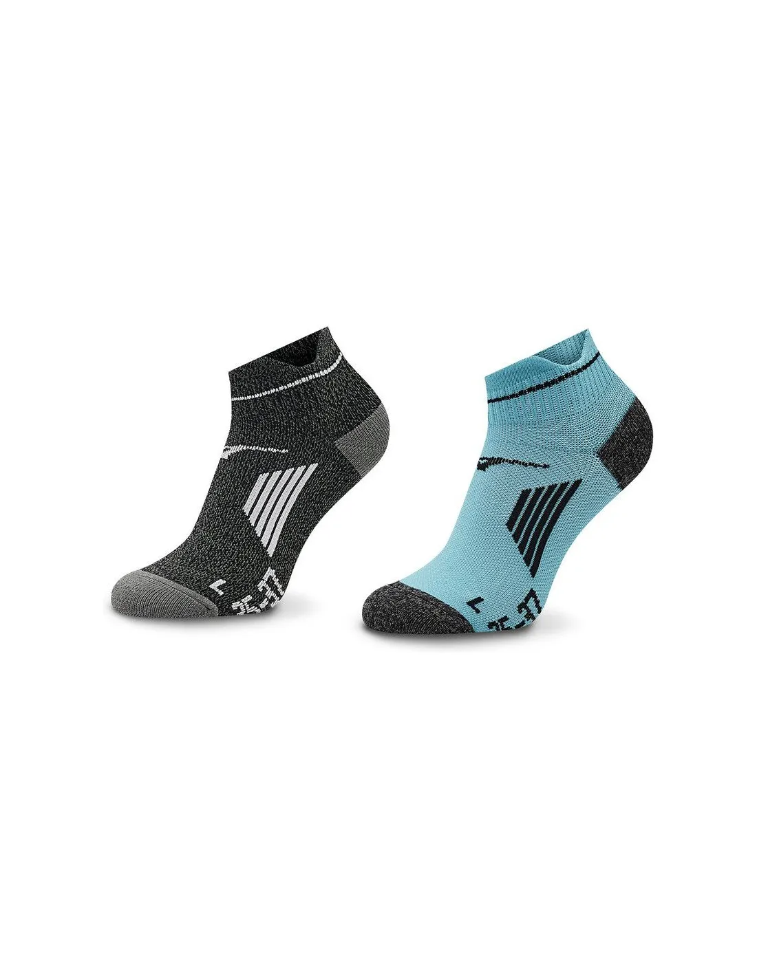 Calcetines de Fitness Mizuno Active Train Mid 2P Azul