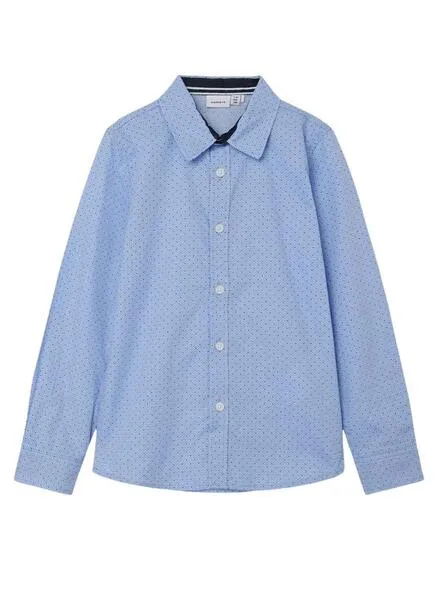 Camisa Name It Nisa Azul para Niño