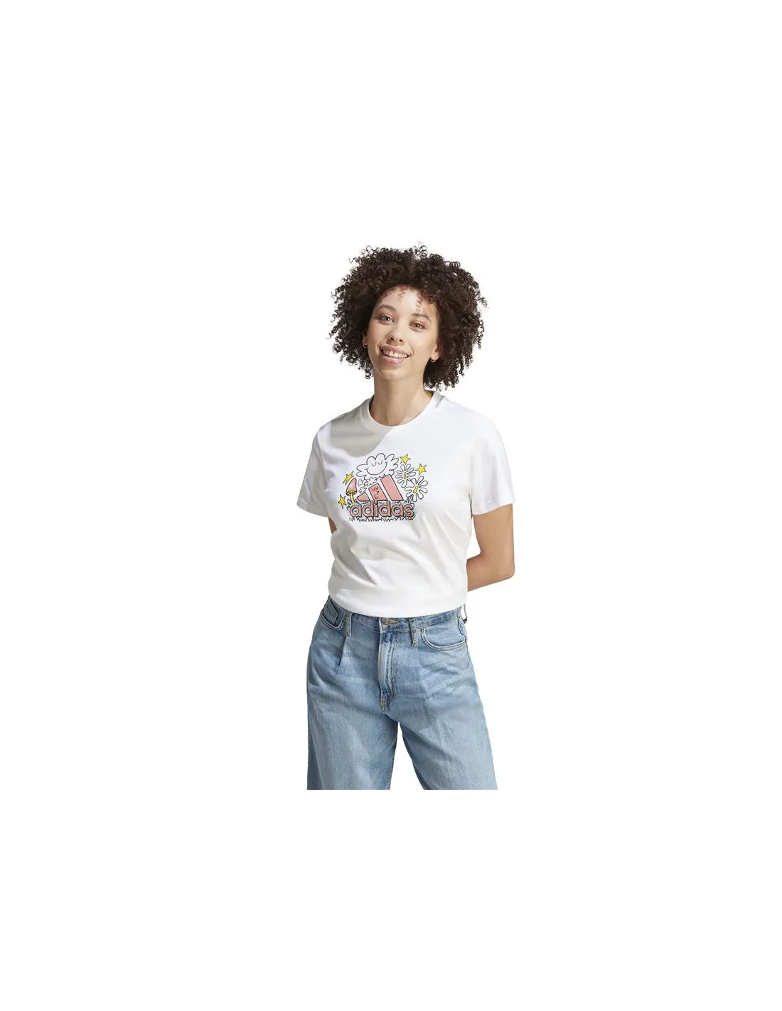 Camiseta adidas Doodle Fill Mujer