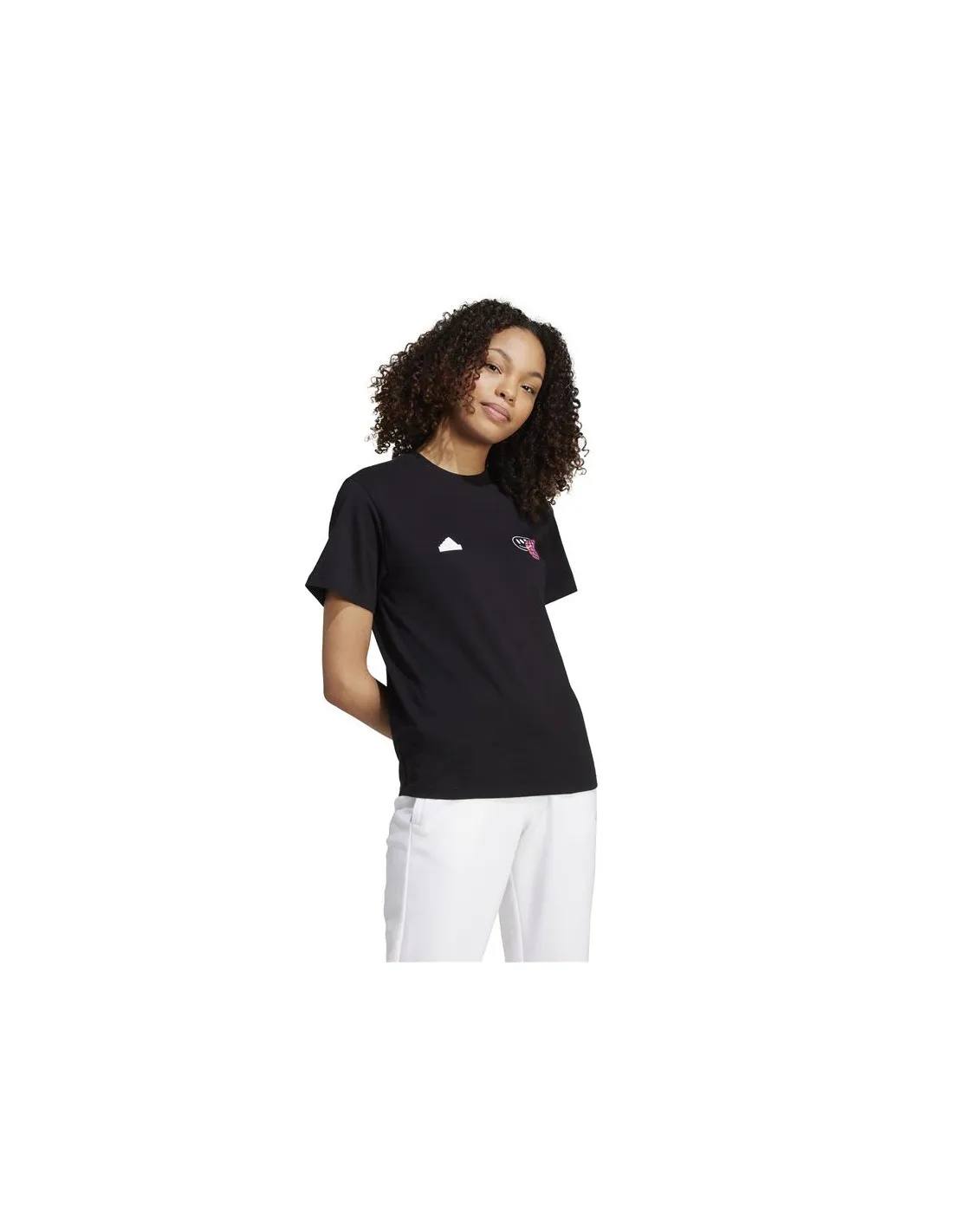 Camiseta adidas House Of Tiro Summer Graphic Mujer Negro