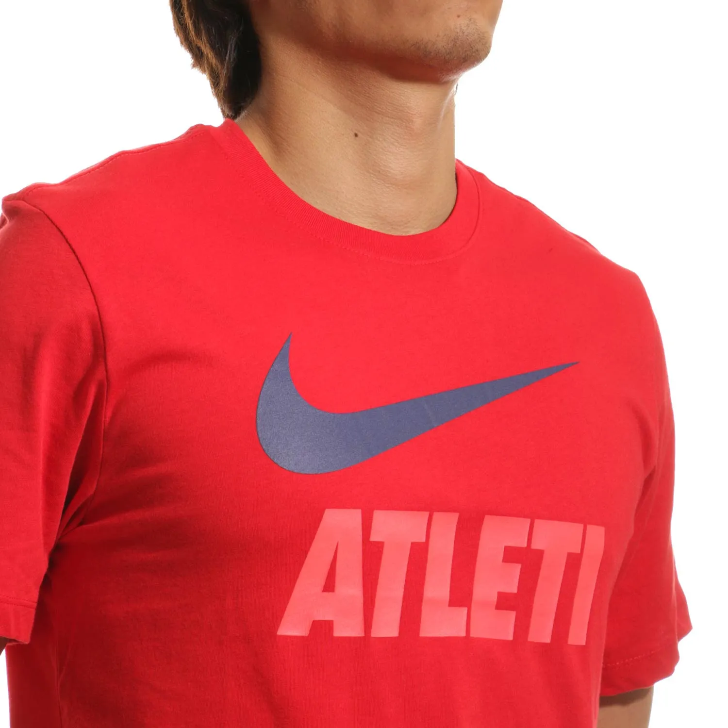 Camiseta algodón Nike Atlético Swoosh Club