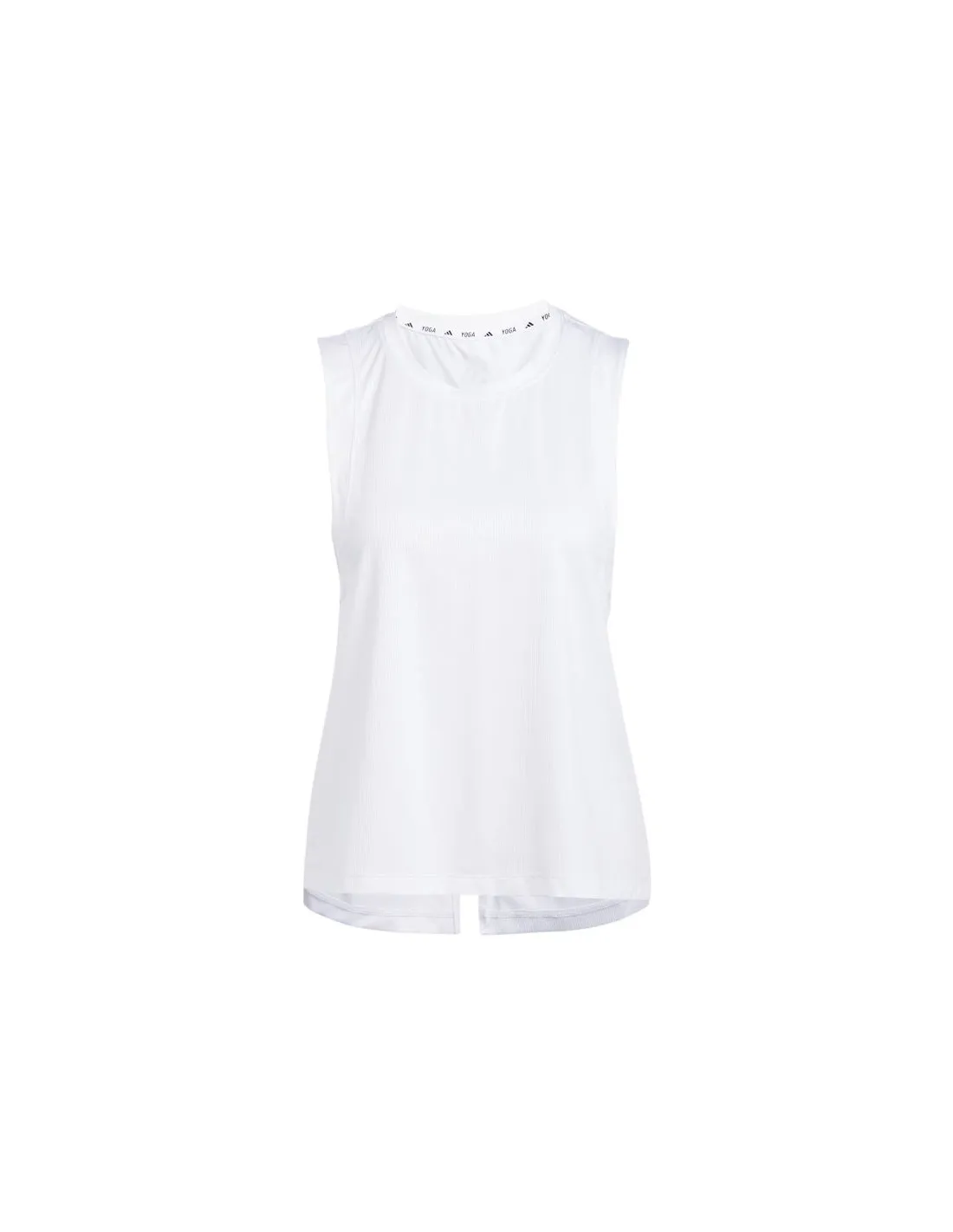 Camiseta de Fitness adidas Studio Tank Mujer Blanco