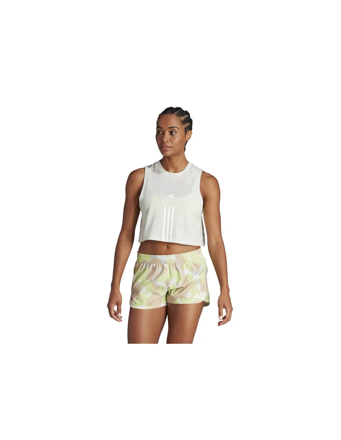 CAMISETA DE FITNESS ADIDAS TRES COT TK MUJER