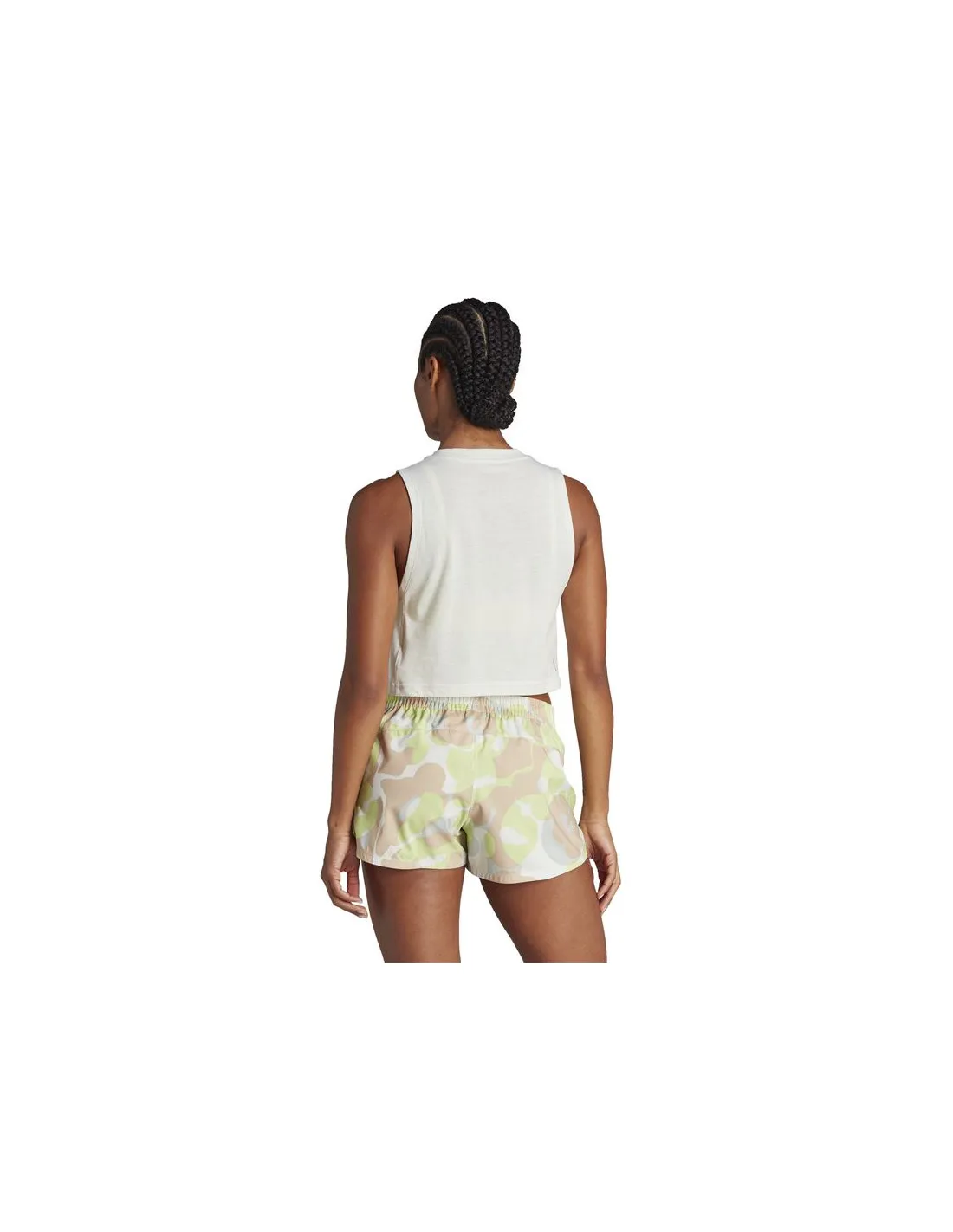 CAMISETA DE FITNESS ADIDAS TRES COT TK MUJER