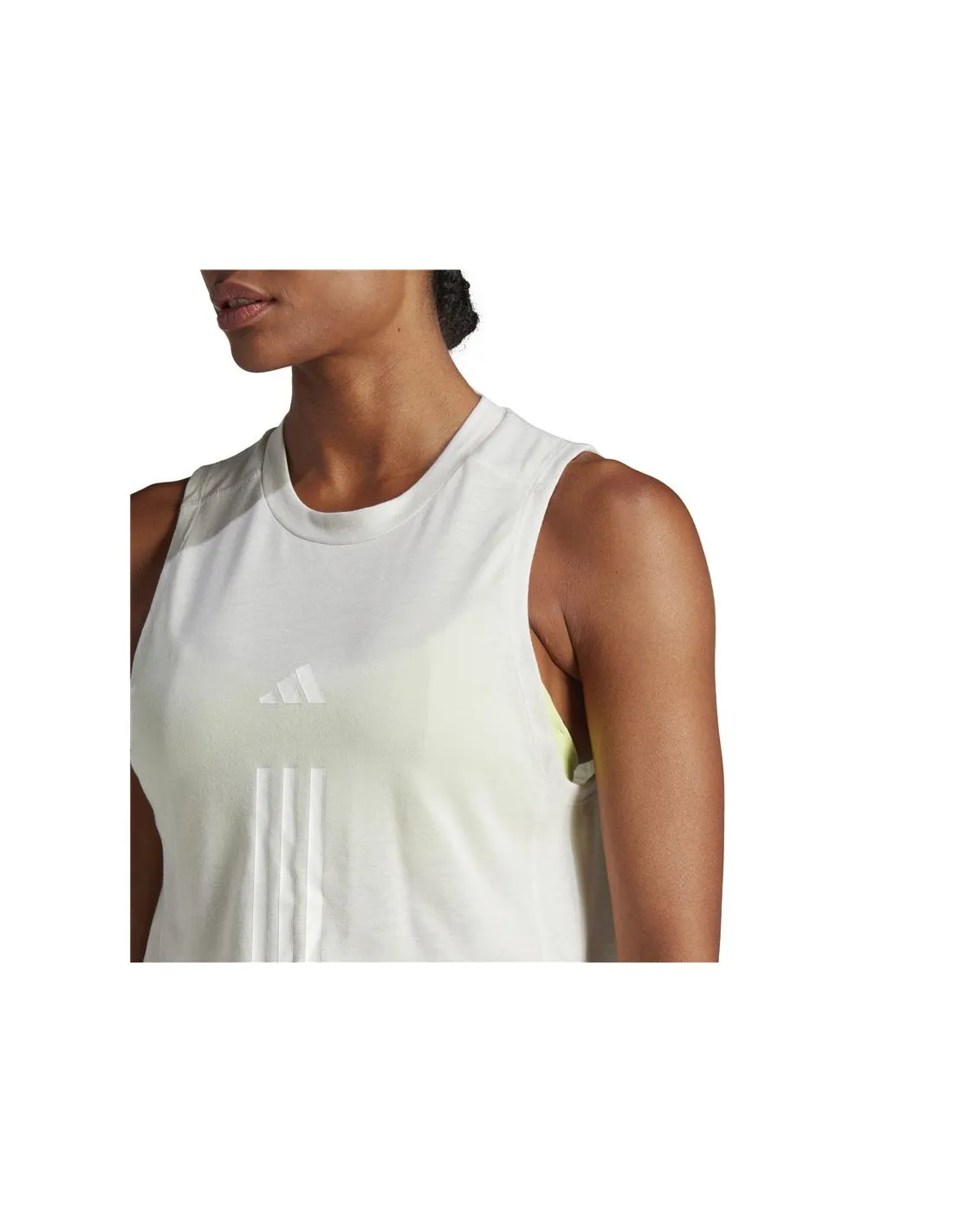 CAMISETA DE FITNESS ADIDAS TRES COT TK MUJER