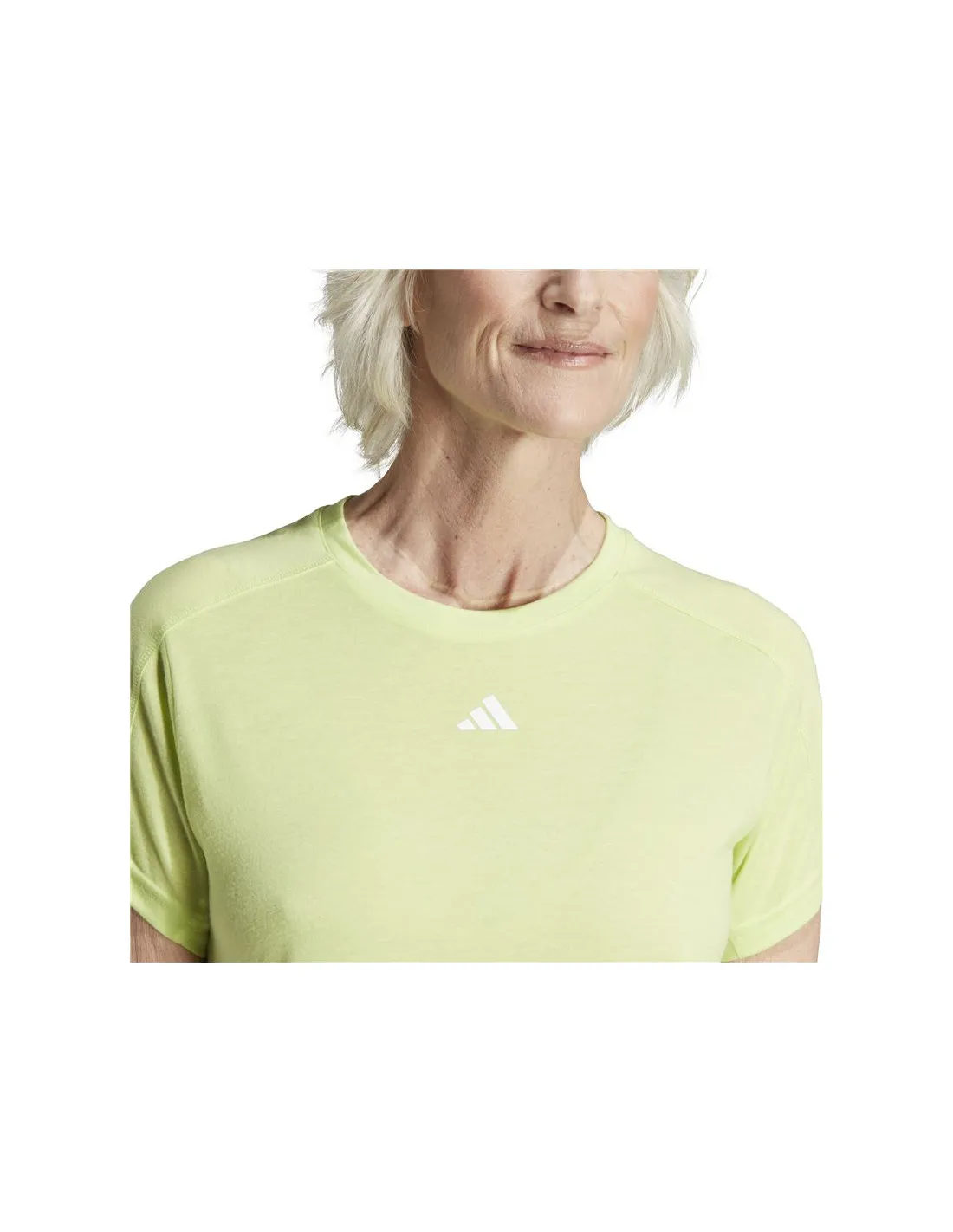 CAMISETA DE FITNESS ADIDAS TRES MUJER