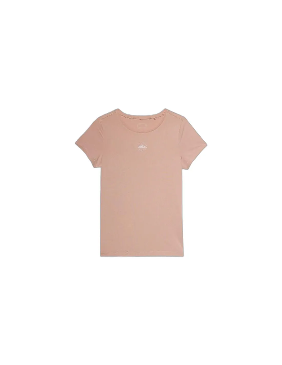 Camiseta de Montaña 4F Fnk F193 Mujer Coral
