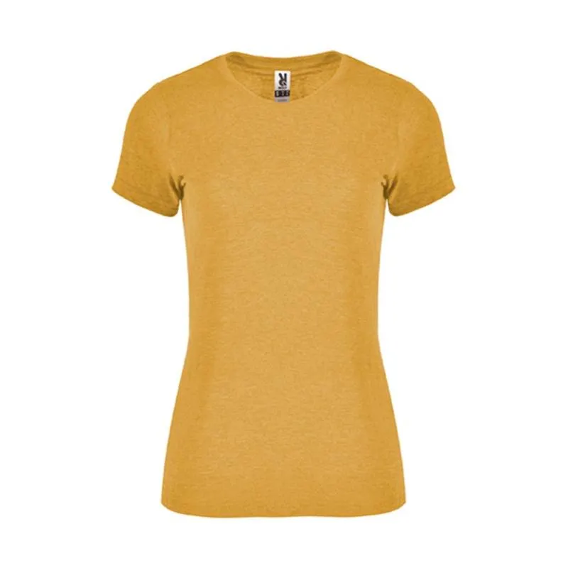 Camiseta de mujer manga corta en tejido vigoré