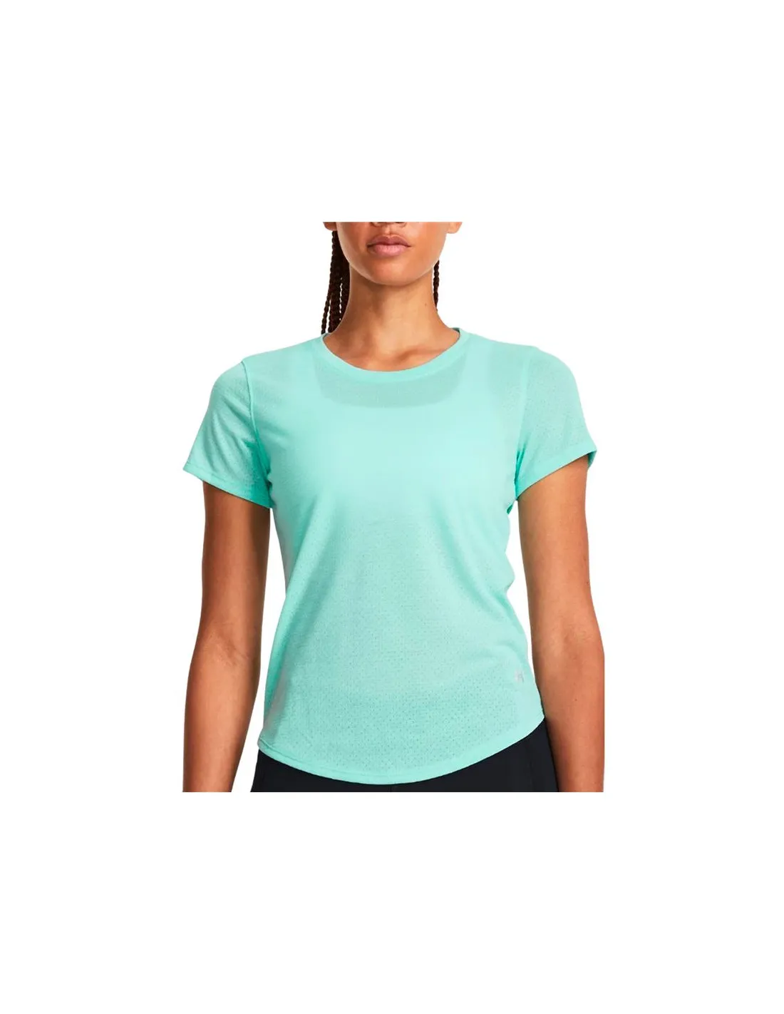 Camiseta de Running Under Armour Streaker Ss Mujer Azul