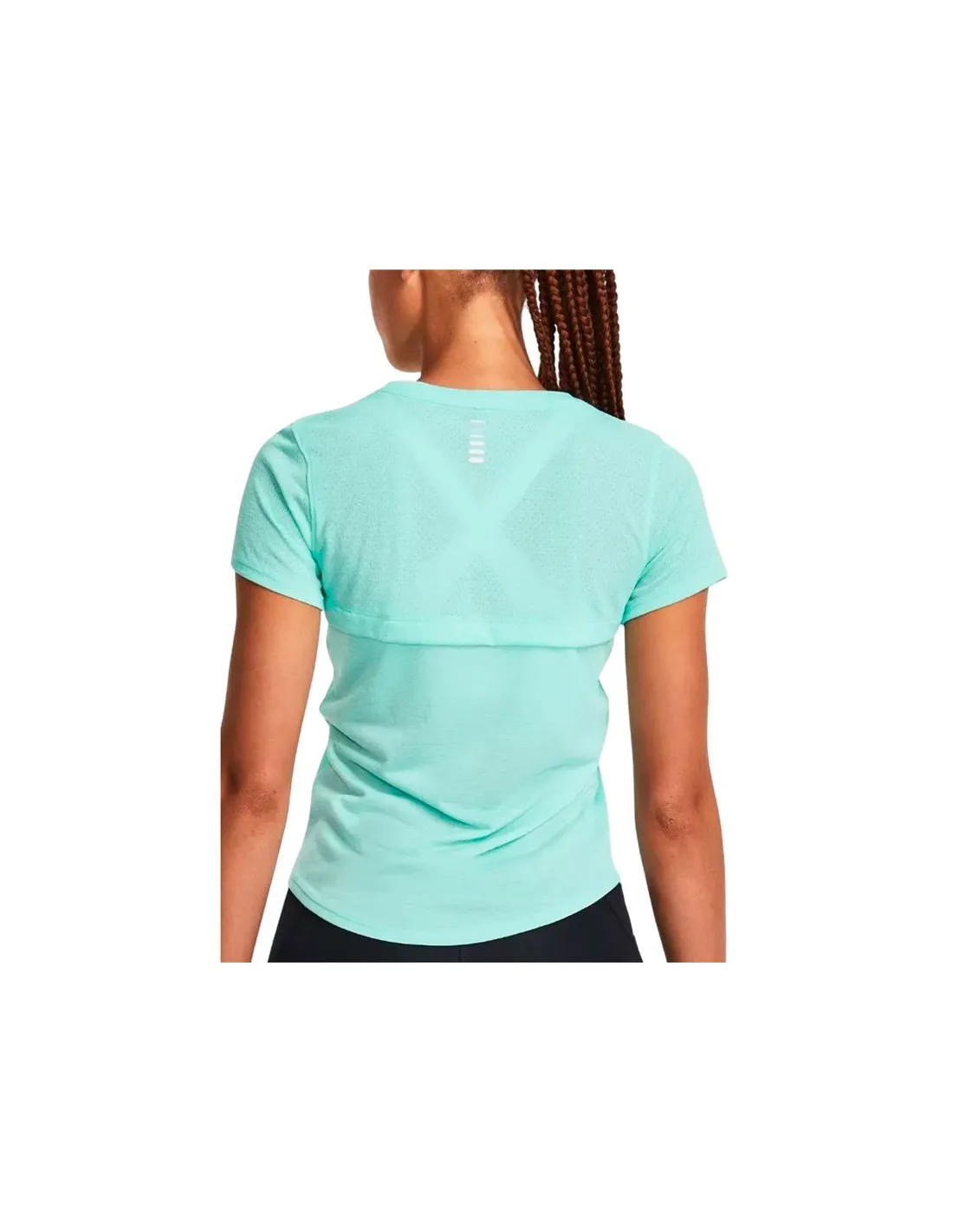 Camiseta de Running Under Armour Streaker Ss Mujer Azul