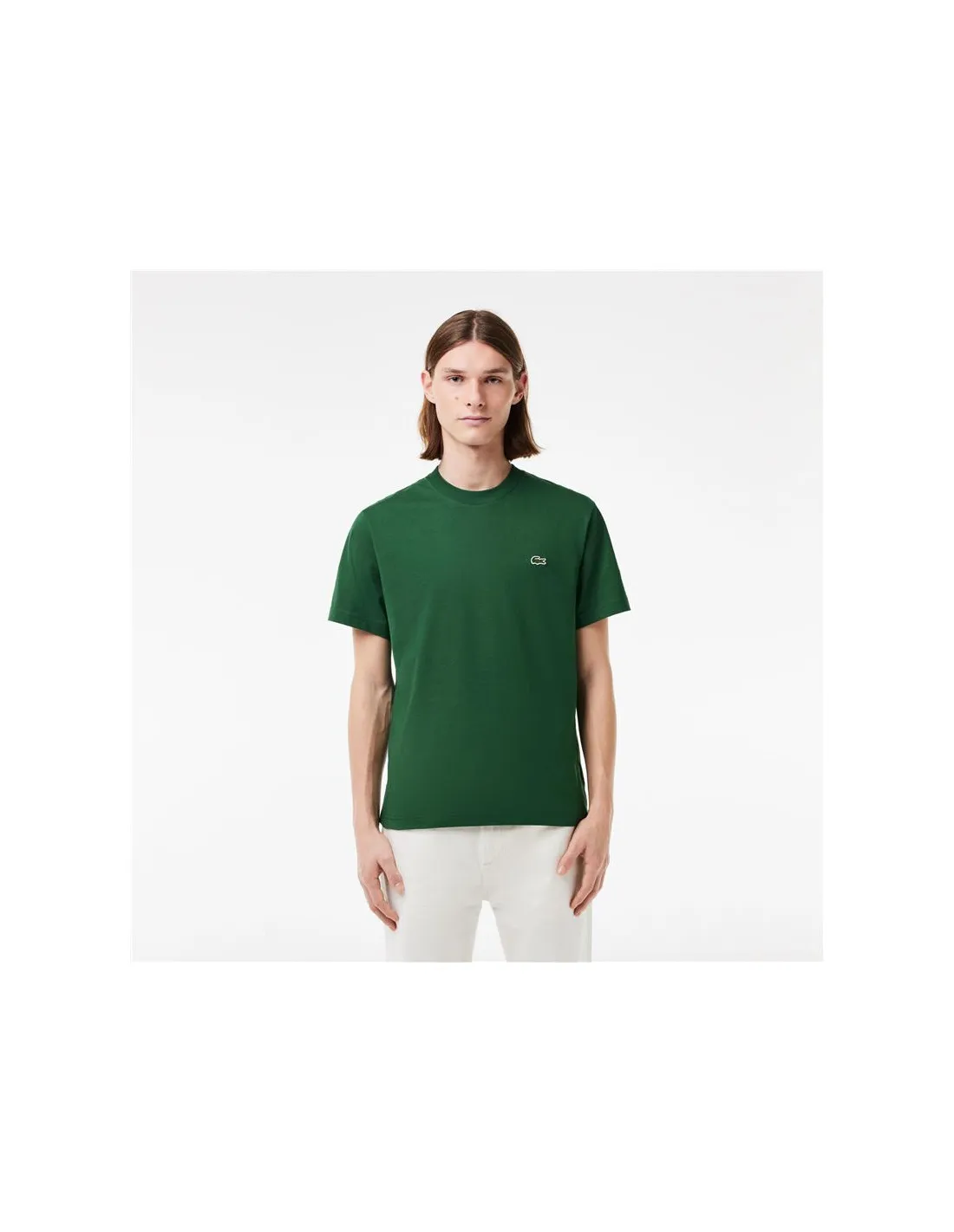 Camiseta Lacoste Cols Roules Hombre Verde