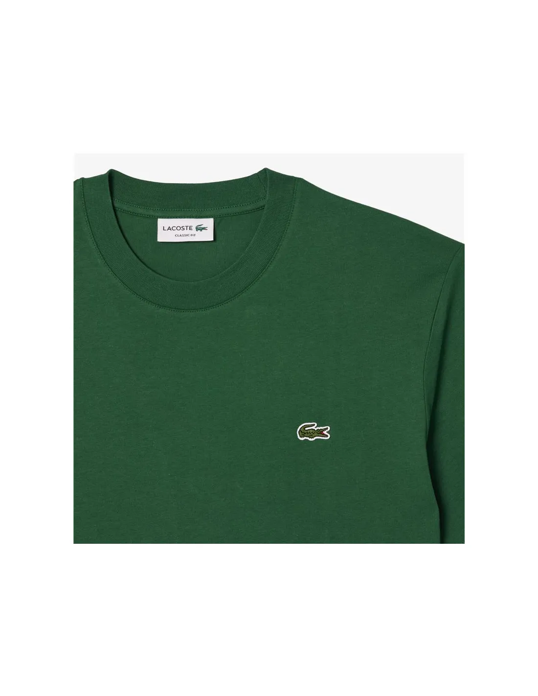Camiseta Lacoste Cols Roules Hombre Verde