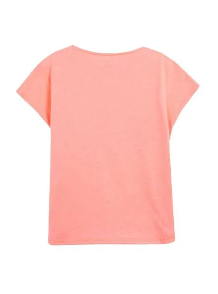 camiseta mayoral cheer rosa para niña
