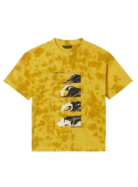 Camiseta Mayoral Tie Dye Amarillo Para Niño