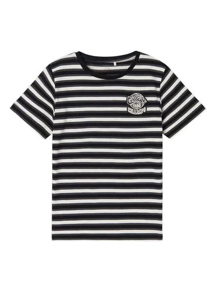 Camiseta Name It Dalovan Negro Para Niño