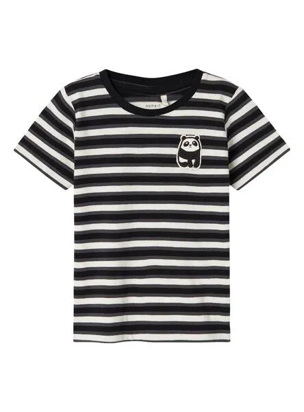 Camiseta Name It Dike Negro Para Niño