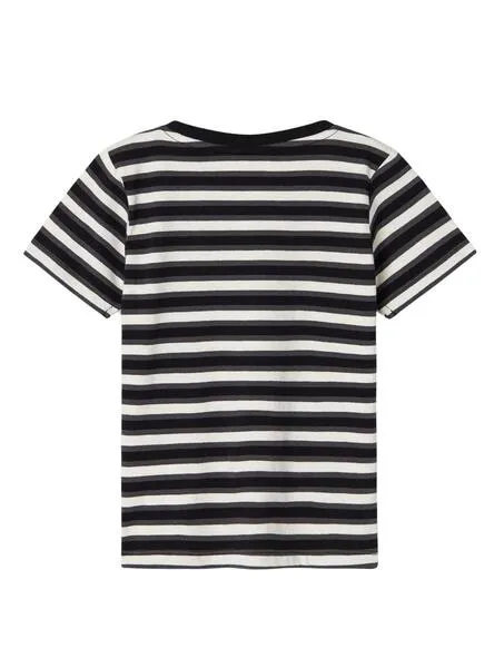 Camiseta Name It Dike Negro Para Niño