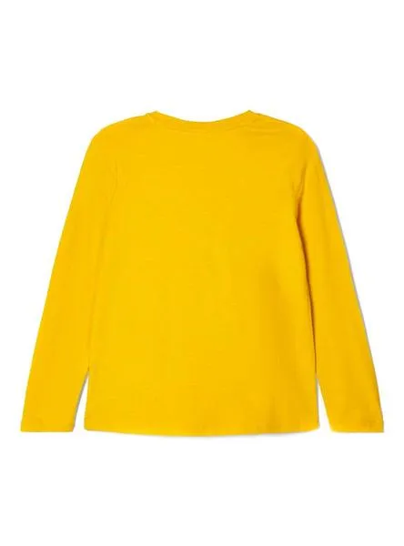 Camiseta Name It Natty Amarillo para Niña