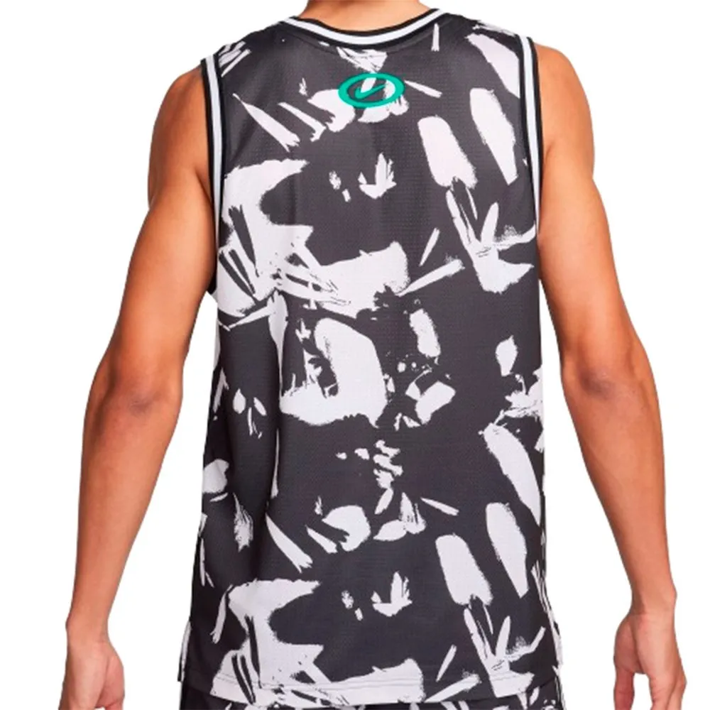 Camiseta Nike DNA AOP White Black
