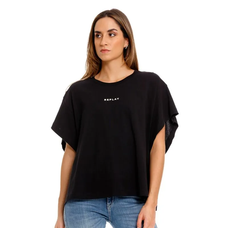 Camiseta Para Mujer Replay